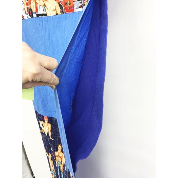 Pride YMCA Bed Runner Cowboy Construction Worker Fireman 80" x 26.5" - Picture 4 of 12